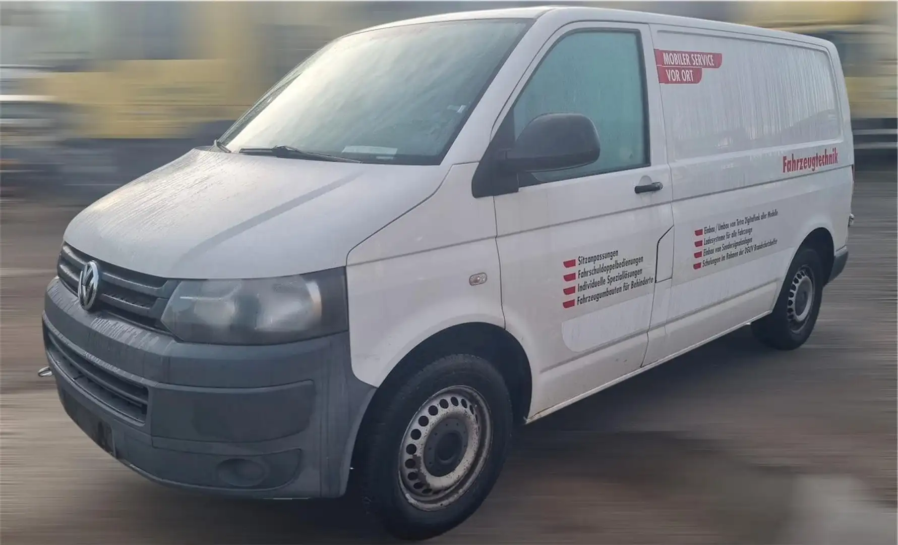 Volkswagen T5 Transporter Kasten-Kombi Kasten Weiß - 1