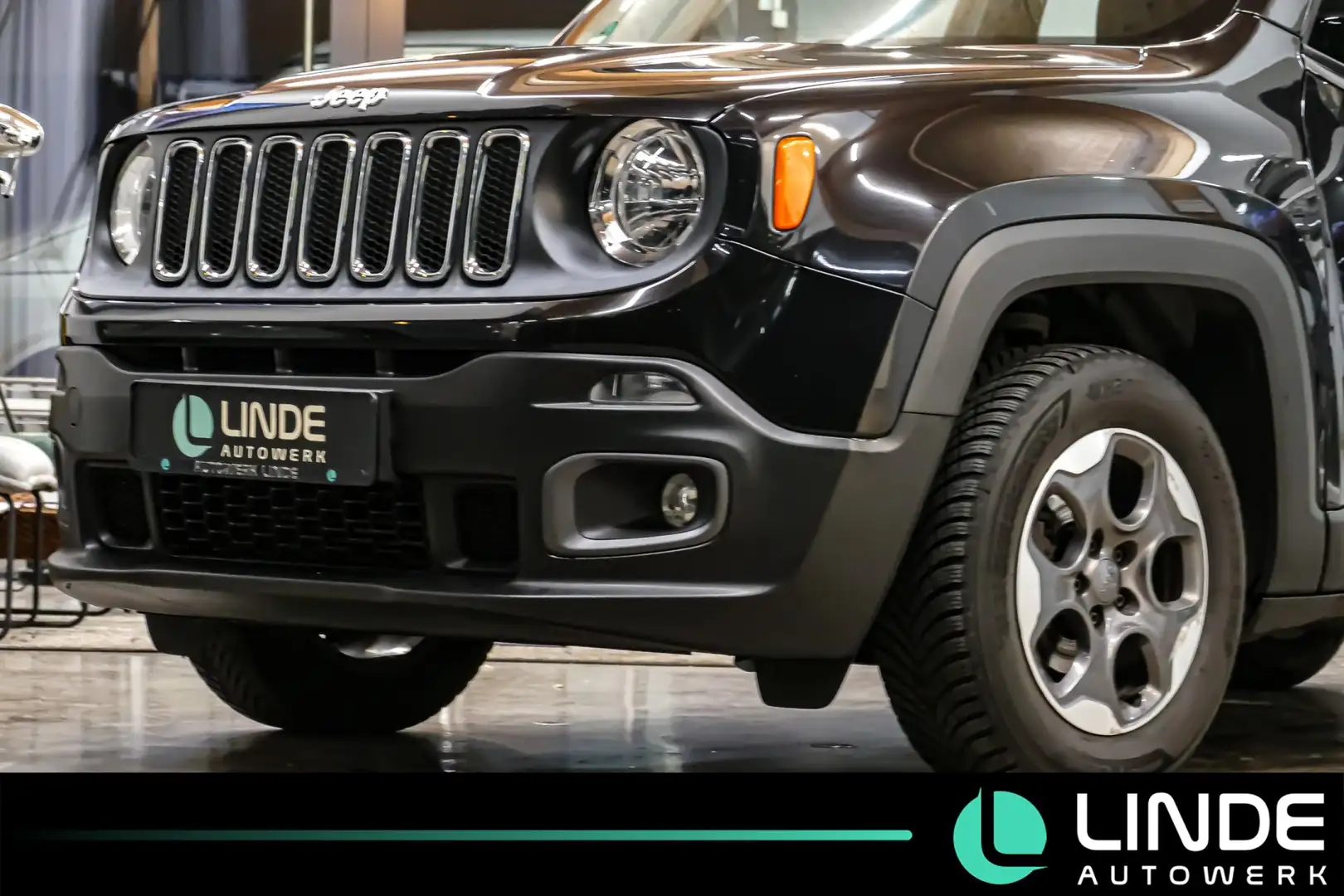 Jeep Renegade Longitude FWD |TEMPO.|KLIMA|PDC|18 ALU Schwarz - 2