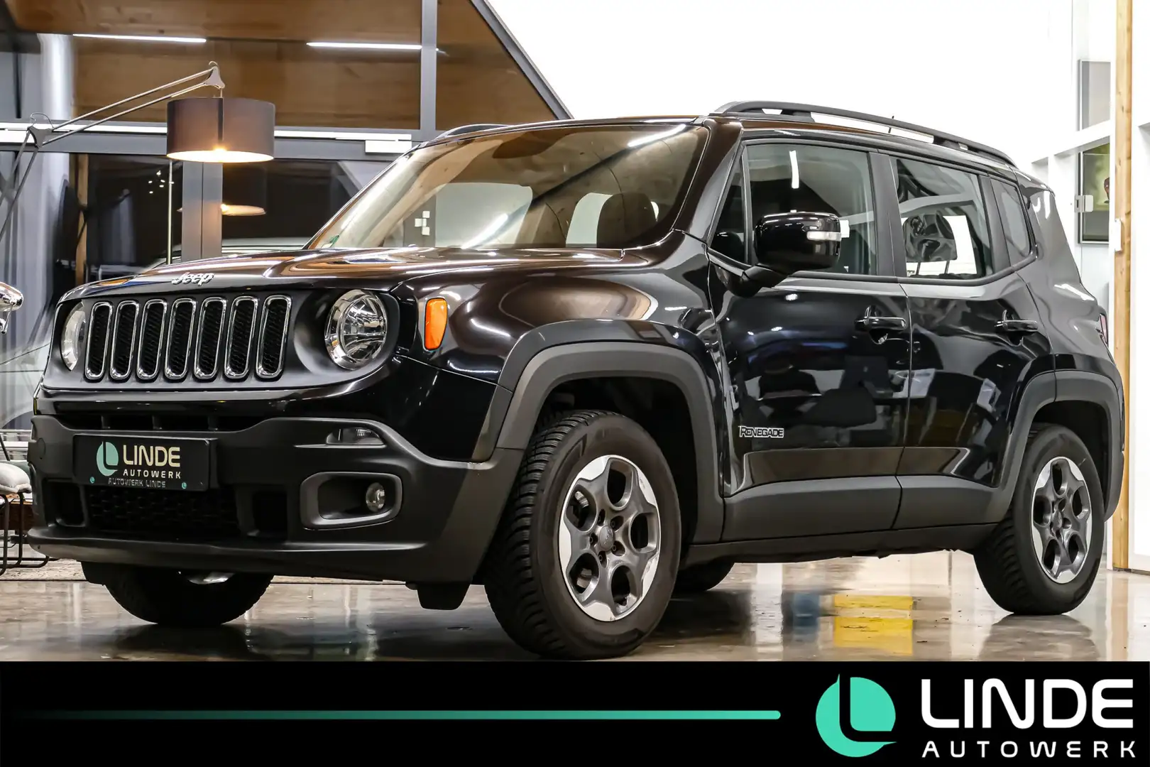 Jeep Renegade Longitude FWD |TEMPO.|KLIMA|PDC|18 ALU Schwarz - 1