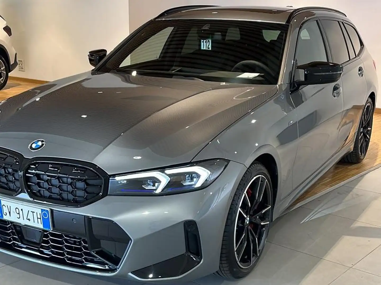 BMW 340 M340d Touring mhev 48V xdrive auto Grigio - 1