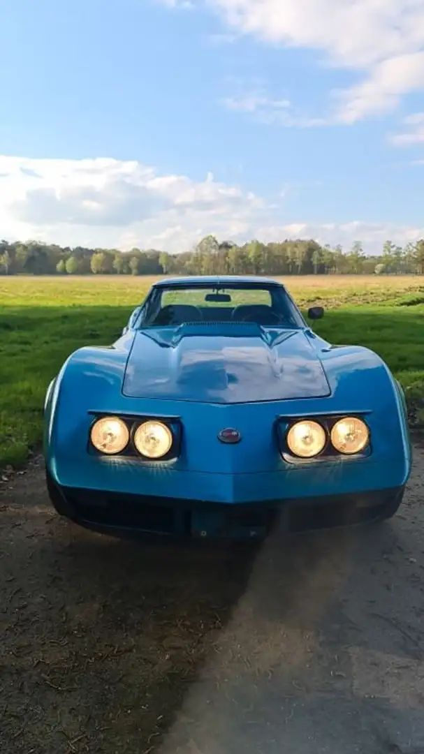 Corvette C3 1973 Kék - 1
