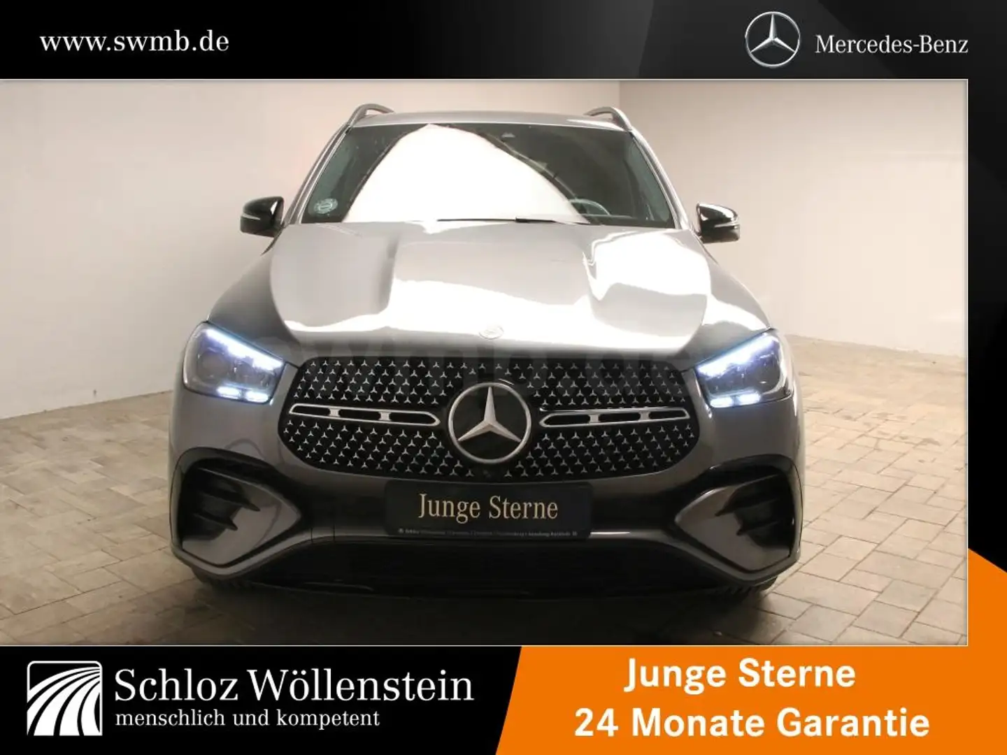 Mercedes-Benz GLE 300 d 4M AMG/MULTIBEAM/AHK/Fahrass+/AIRMATIC Gri - 2