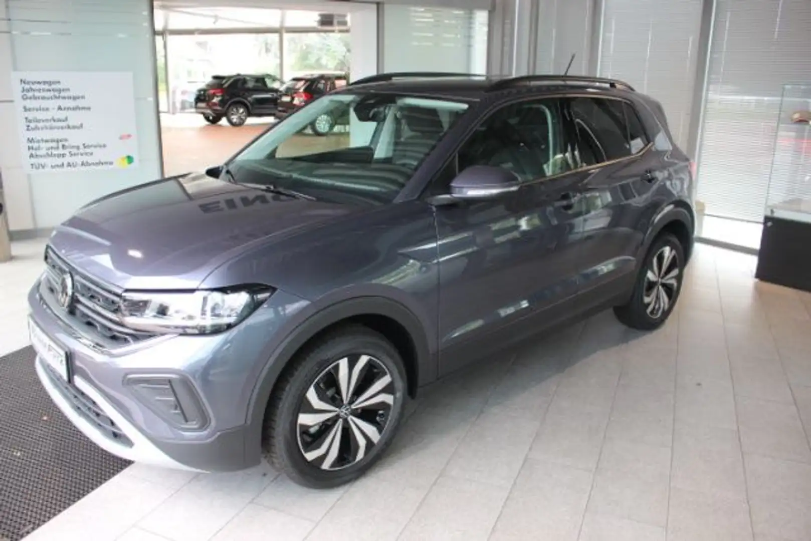 Volkswagen T-Cross 1.0 TSI DSG Life AHK, R2D, RFK, SHZ, LED Grau - 2