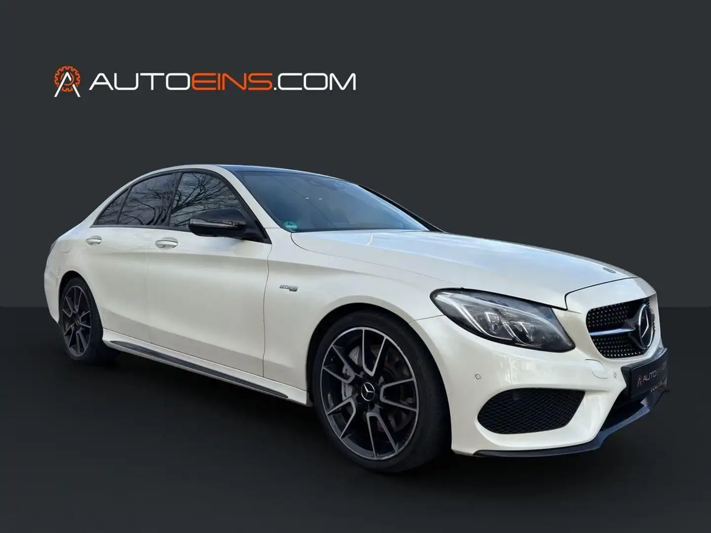 Mercedes-Benz C 43 AMG 4Matic*LED*360 Grad*Pano*Burmester*Shz* Weiß - 1