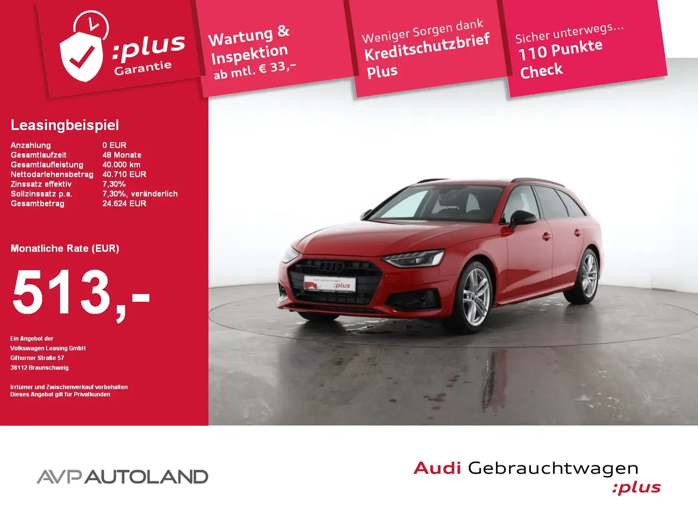 Audi A4 Avant 35 TFSI S tronic advanced | AHK | LED Rot - 1