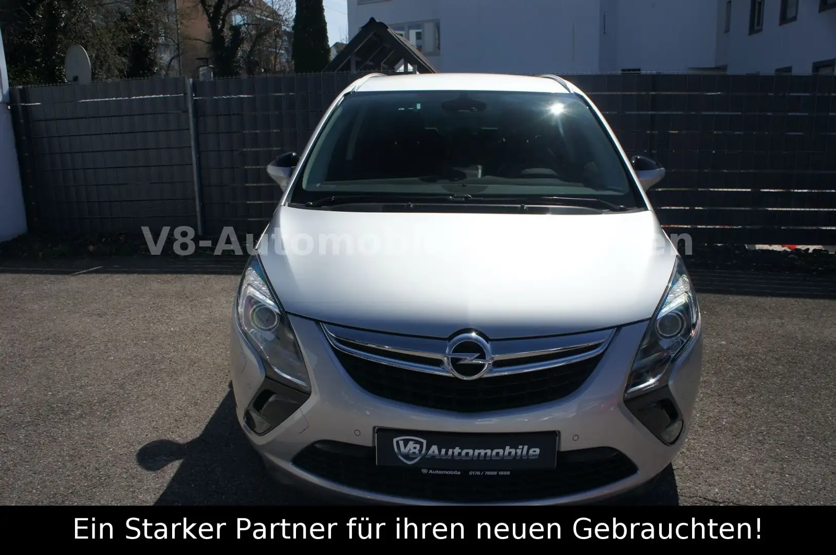 Opel Zafira C Tourer*NAV*XEN*7 SITZER*Zahnriemen neu* Silber - 2