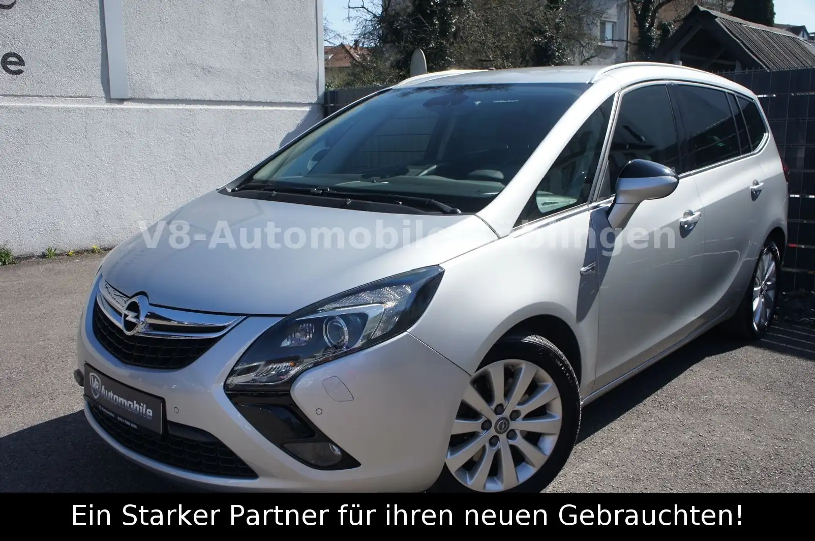 Opel Zafira C Tourer*NAV*XEN*7 SITZER*Zahnriemen neu* Silber - 1