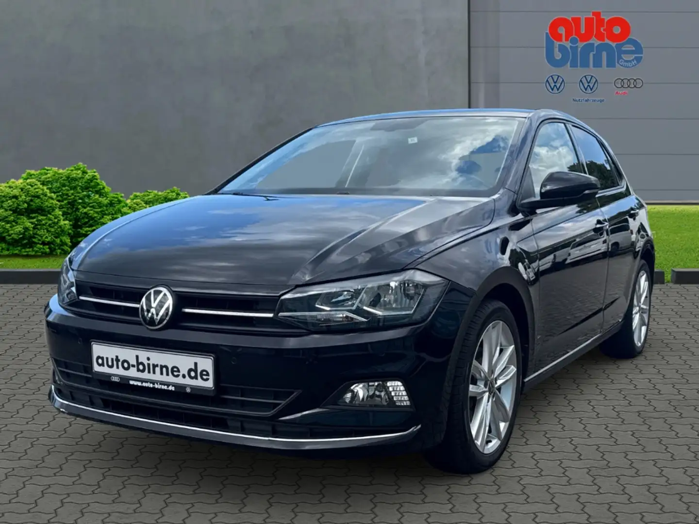Volkswagen Polo VI 1.0 TSI Highline OPF Sportpaket Navi Digitales Zwart - 1