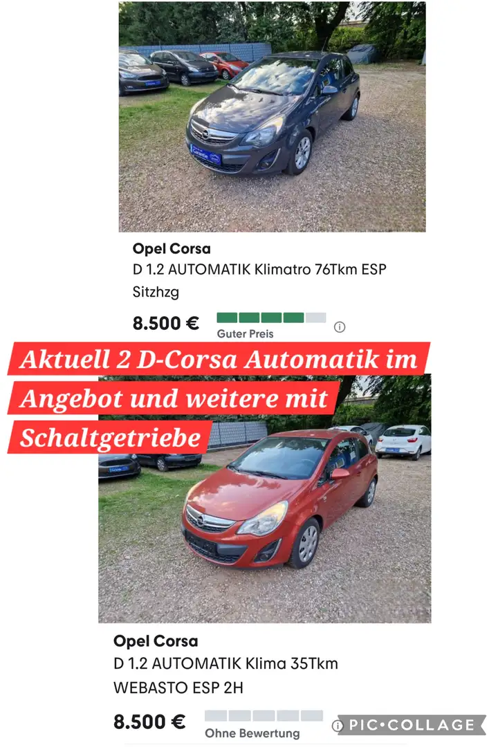 Opel Corsa 1.2 AUTOMATIK Klima 35Tkm WEBASTO ESP 2H PDC Orange - 2