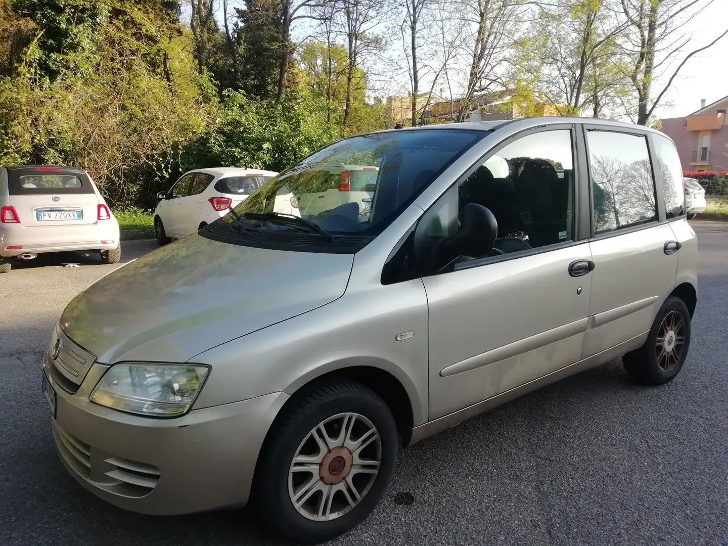 Fiat Multipla 1.6 16v natural power Dynamic Beżowy - 1