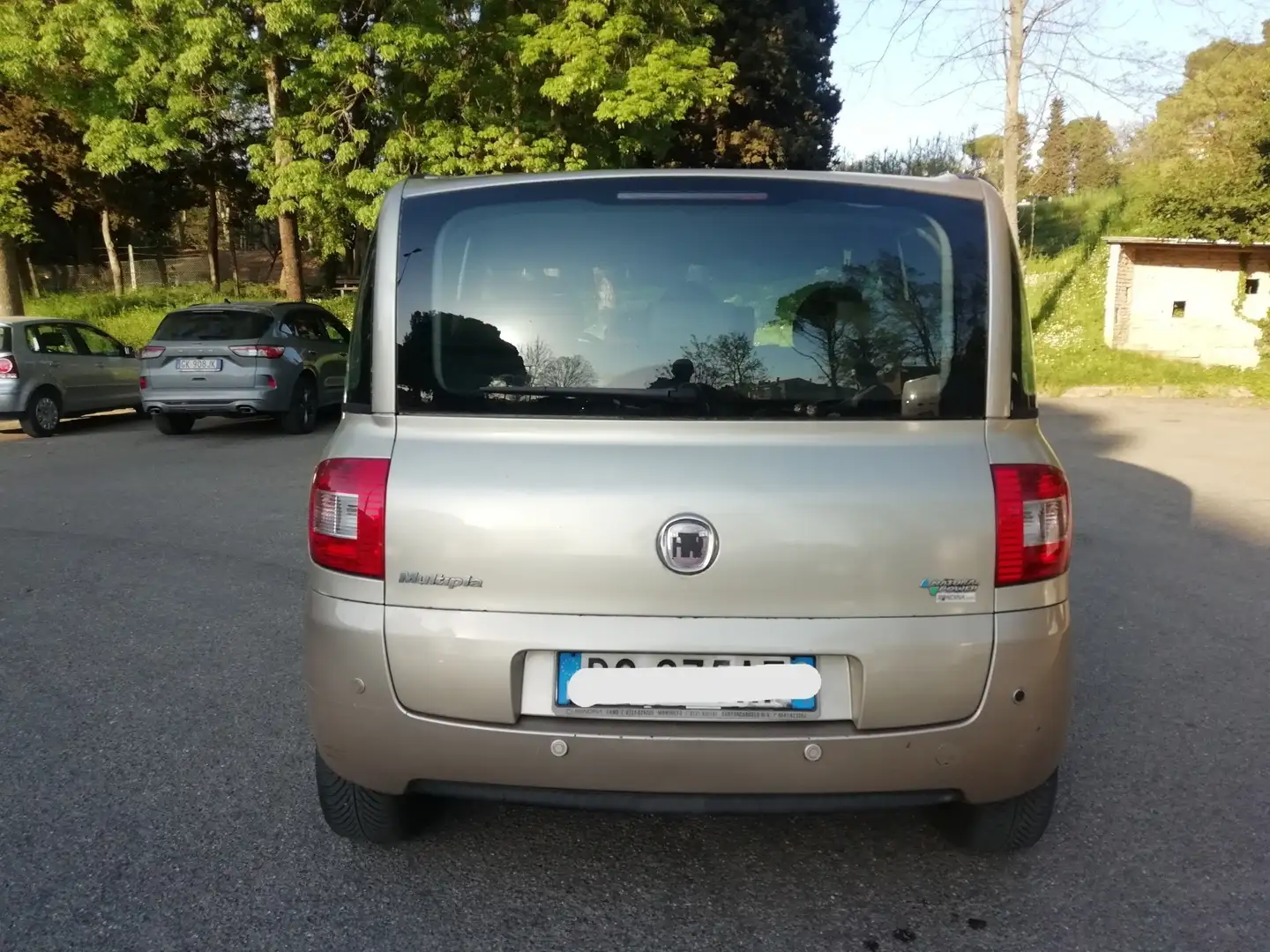 Fiat Multipla 1.6 16v natural power Dynamic Beżowy - 2