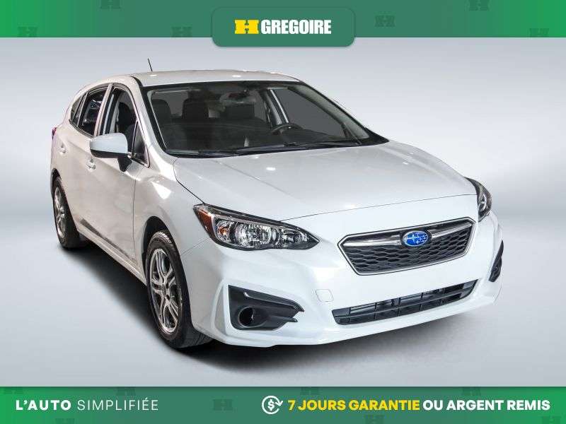 2019 Subaru Impreza Convenience AWD AUTO A/C MAGS CAM RECUL BLUETOOTH