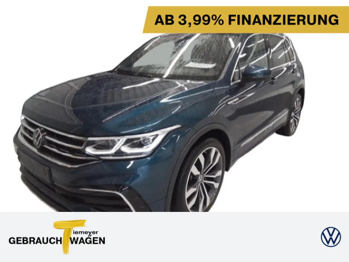 Volkswagen Tiguan 2.0 TDI DSG 4M 200PS R-LINE LM20 AHK ST.H Blau - 1