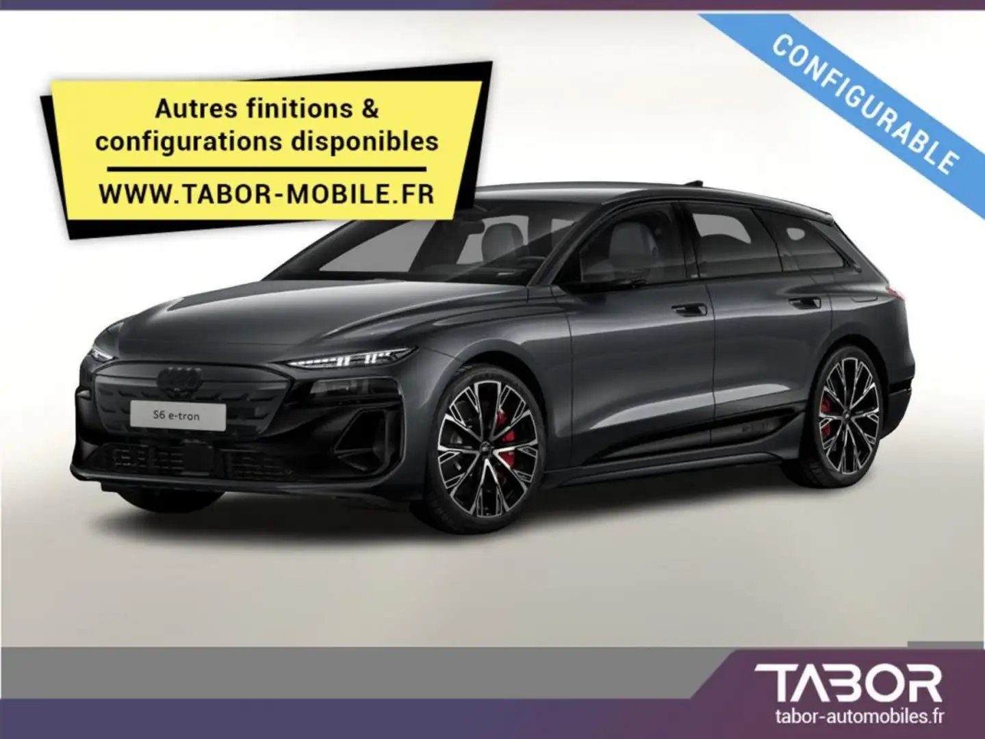 Audi S6 Avant e-tron LED GPS 360°Cam radars+ Серый - 1