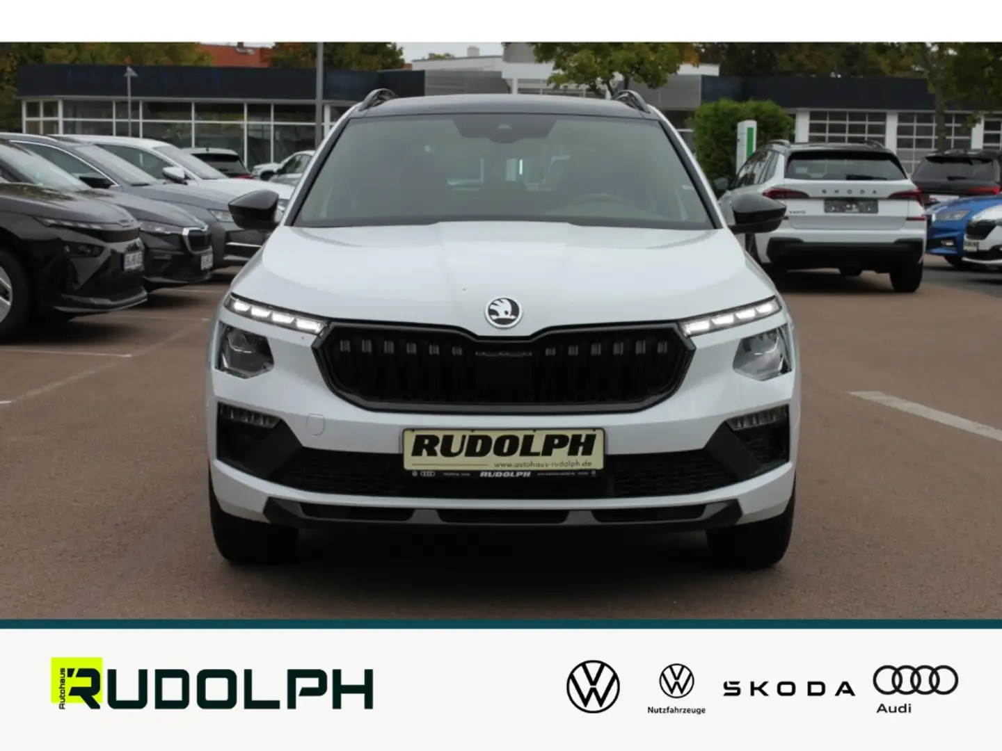 Skoda Kamiq 1.5 TSI DSG Monte Carlo AHK Navi ACC Gar. Scheckhe Weiß - 2