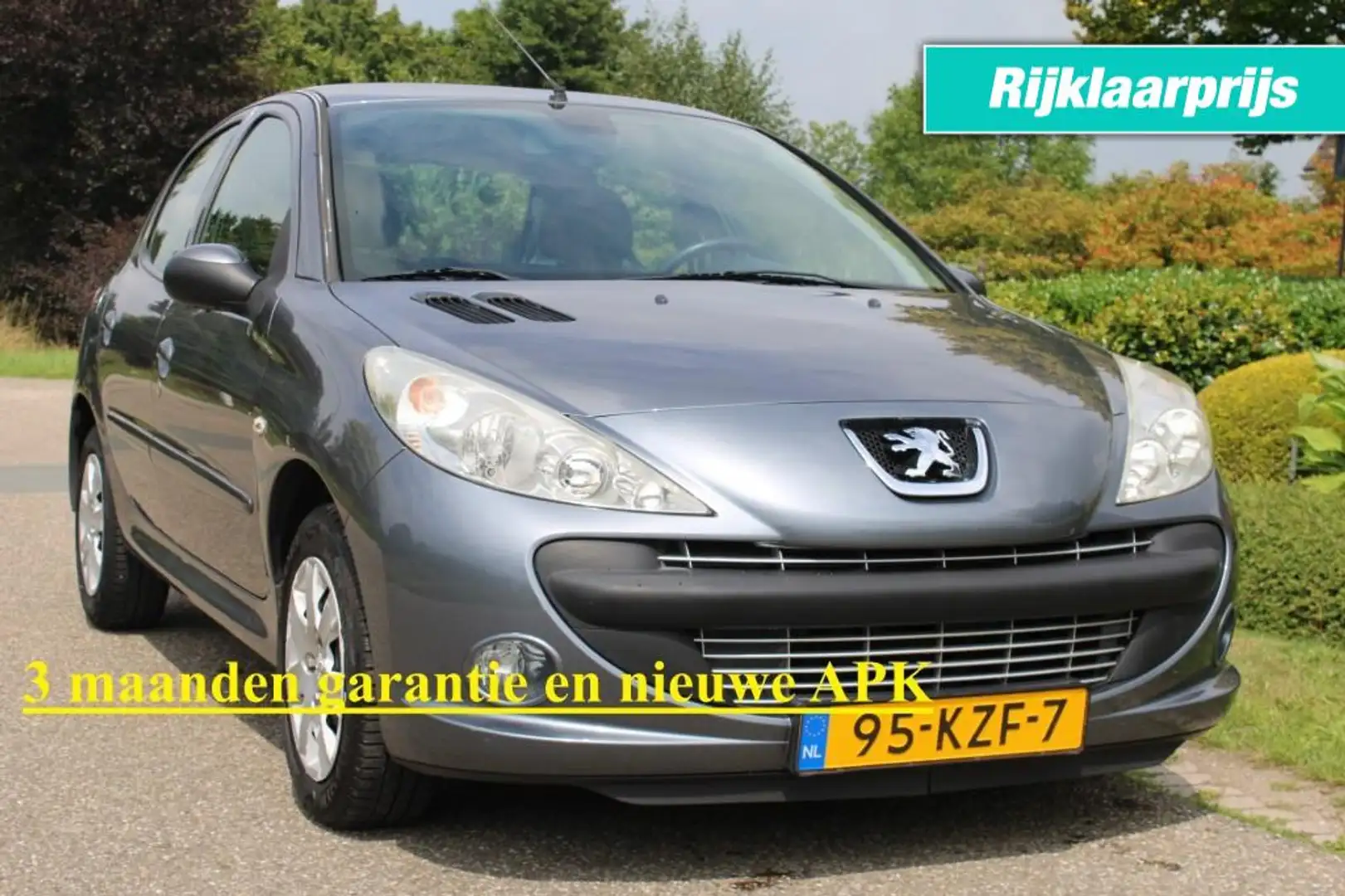 Peugeot 206 + 1.4i 75pk Generation ECC airco/el. pakket 5-deur Grijs - 1
