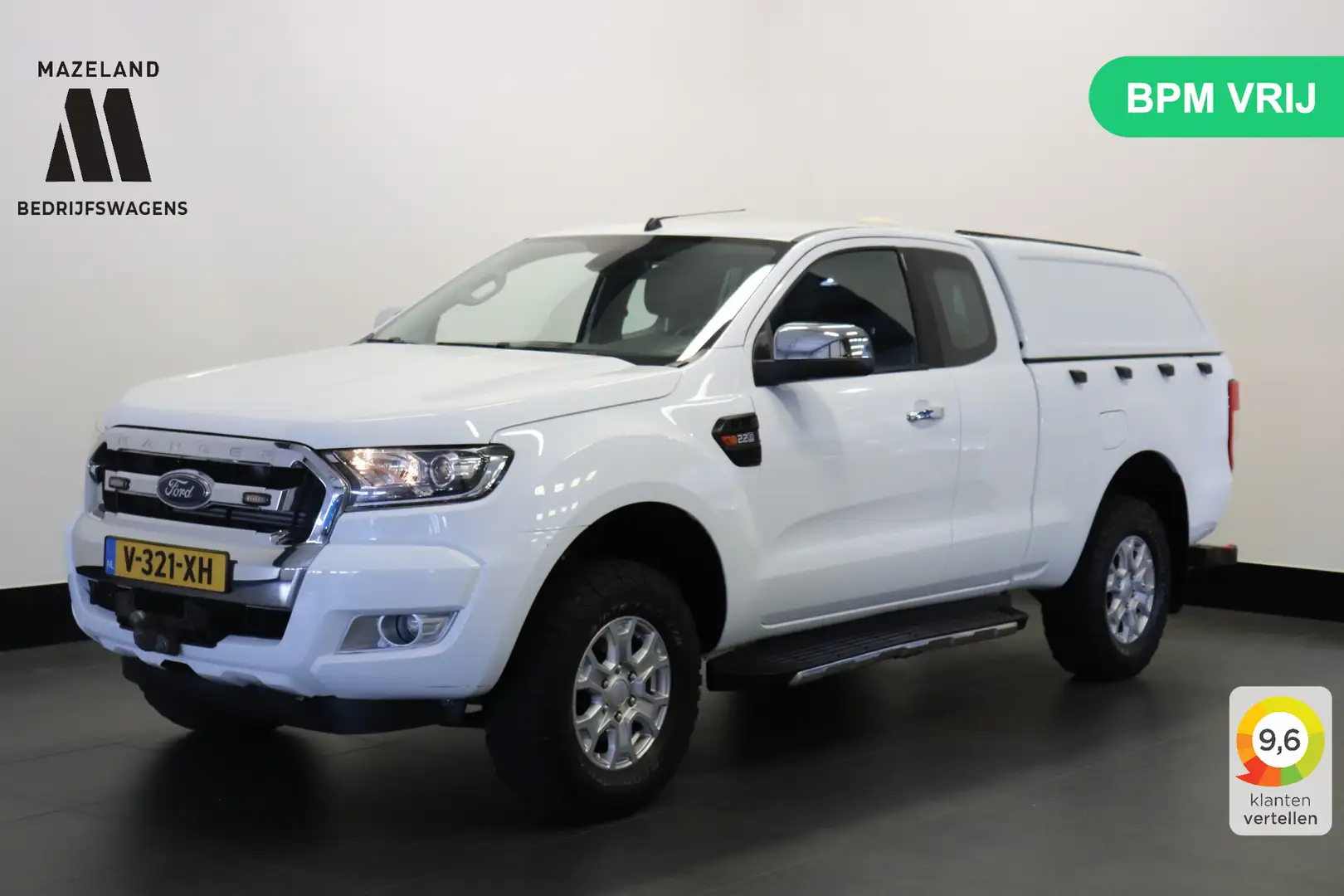 Ford Ranger 2.2 TDCi 160PK XLT 4X4 Supercab EURO 6 - Airco - N Blanc - 1