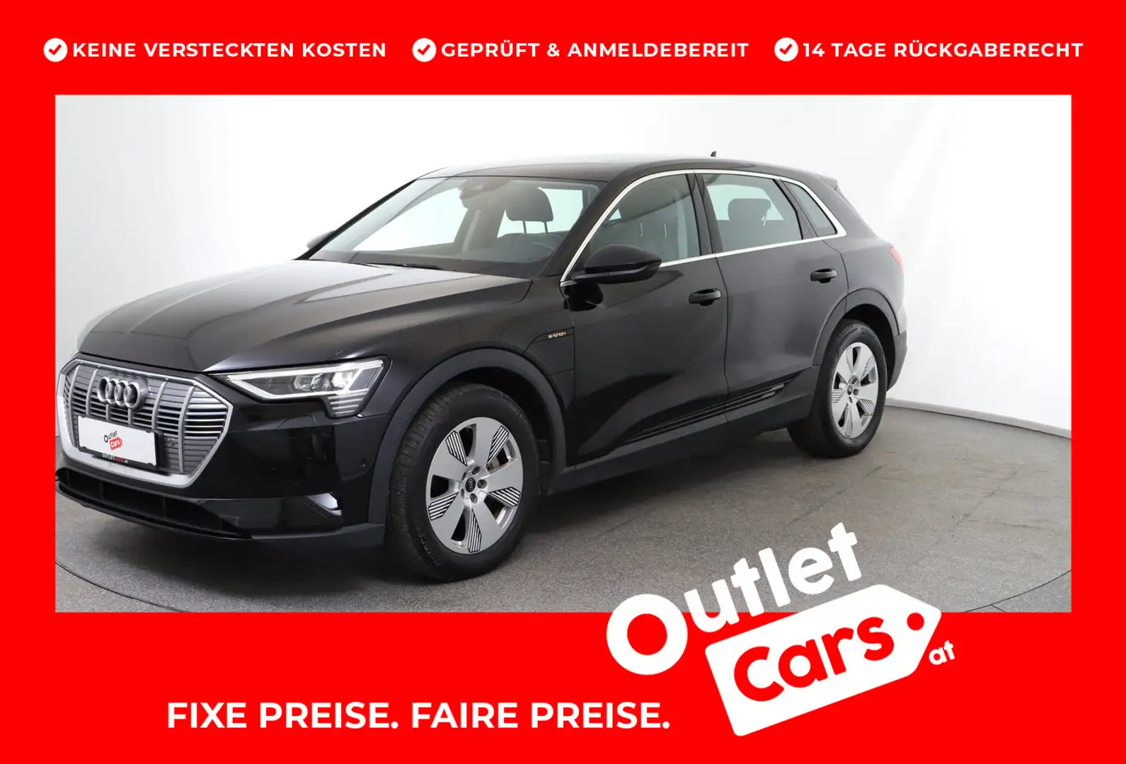 Audi e-tron 50 quattro 230 kW Business Schwarz - 1