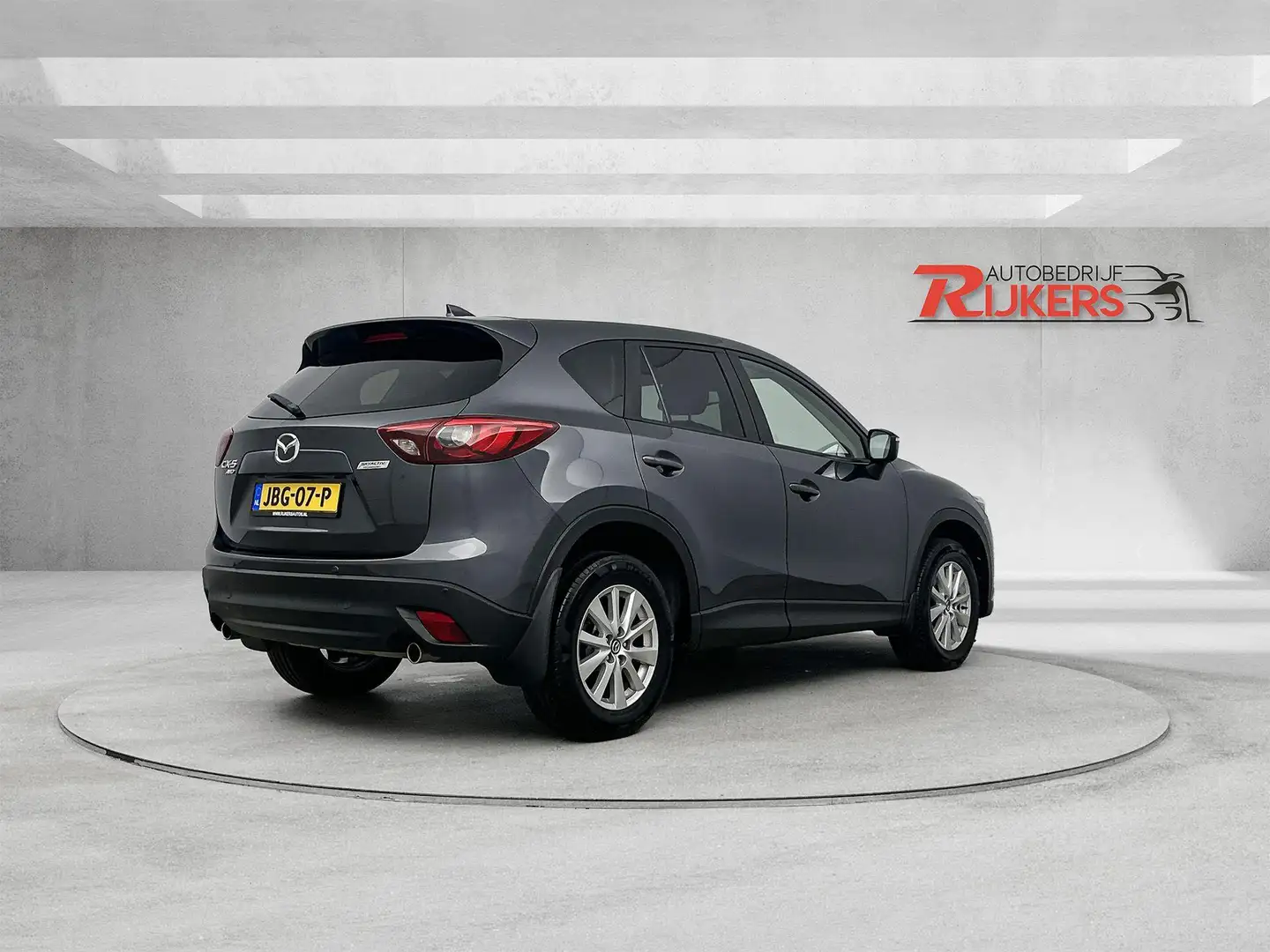 Mazda CX-5 2.0 SkyActiv-G 160 GT-M 4WD Automaat,ACC,Bluetooth Gris - 2