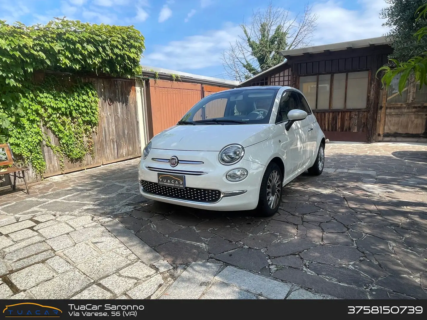 Fiat 500 Lounge 1.2 Bianco - 1
