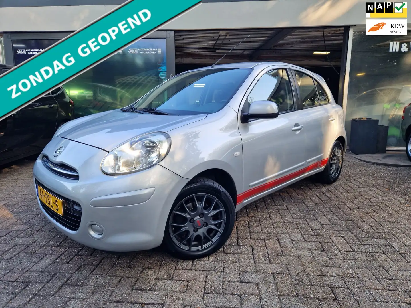 Nissan Micra 1.2 DIG-S Acenta | SR EDITION | 2E EIGENAAR | 12 M Grijs - 1