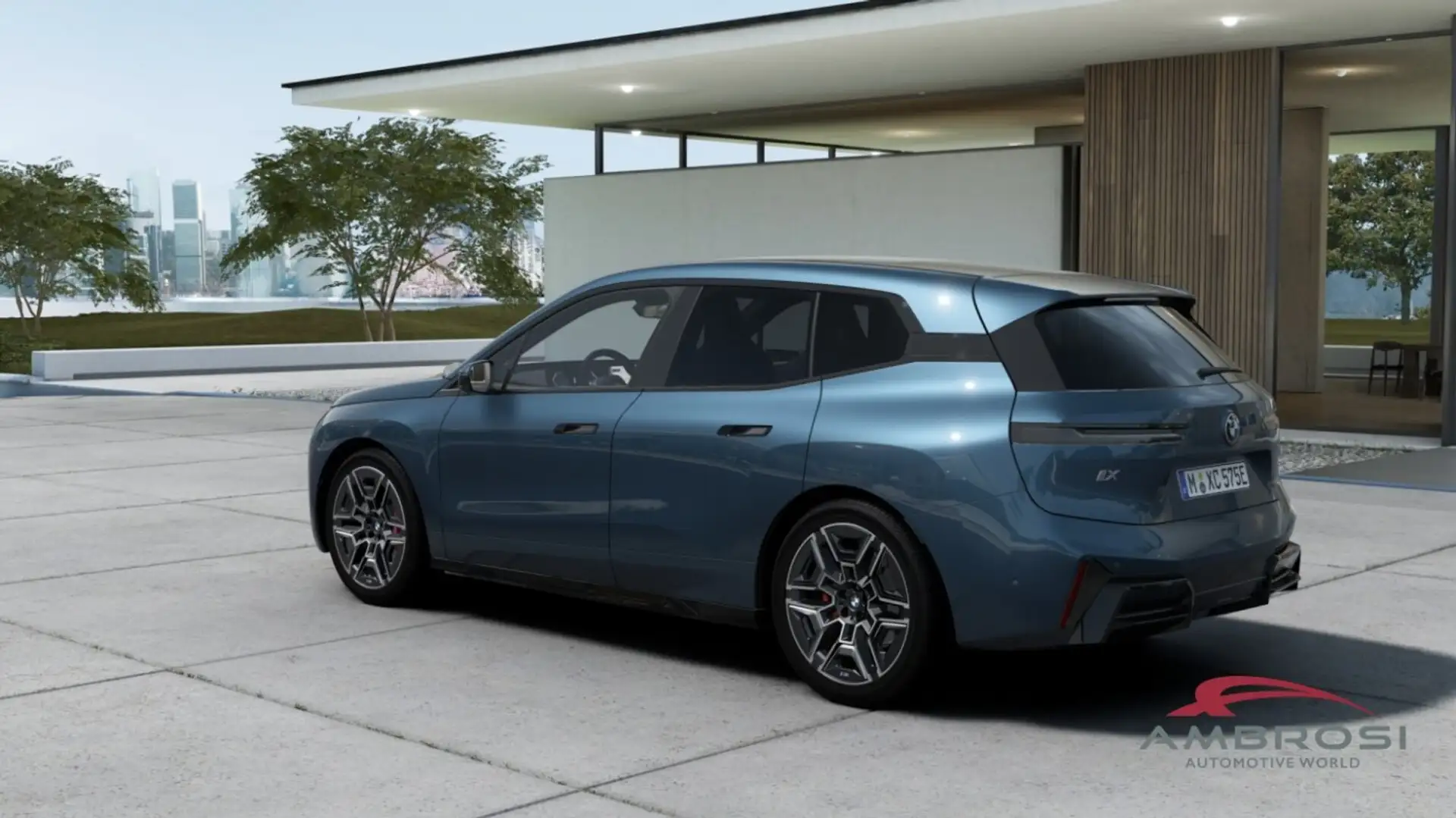 BMW iX xDrive45 Msport Pro Innovation Comfort Package Blu/Azzurro - 2