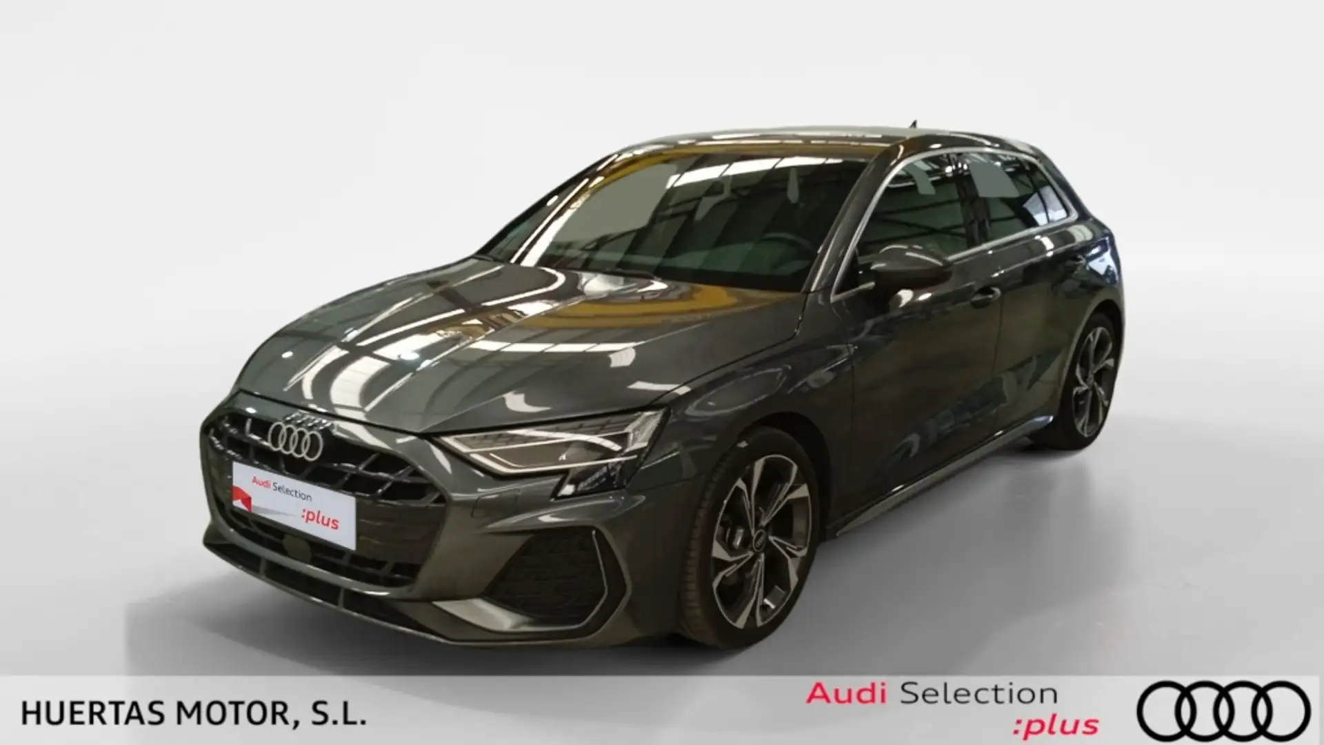 Audi A3 BERLINA CON PORTON 2.0 35 TDI S LINE SPORTBACK 150 Gris - 1