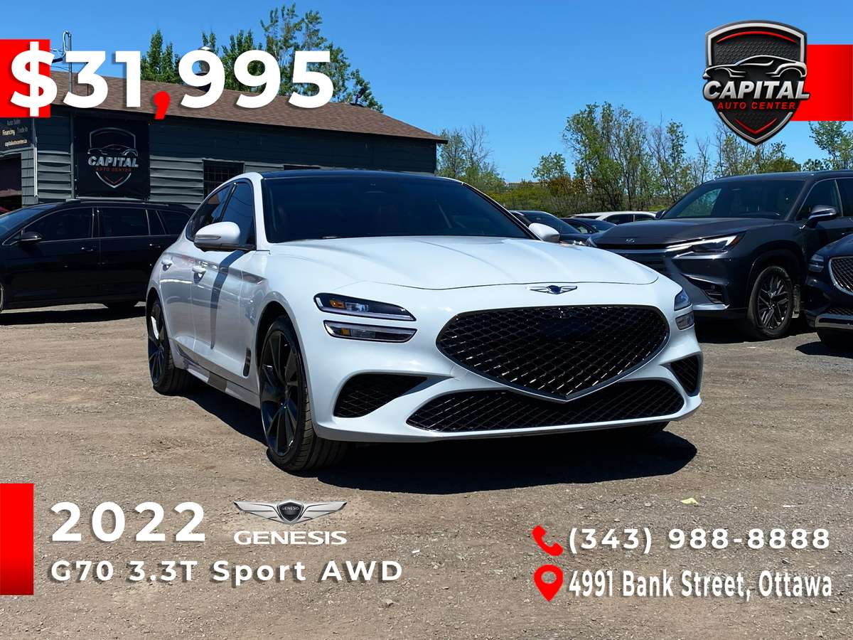 2022 Genesis G70 Sport AWD