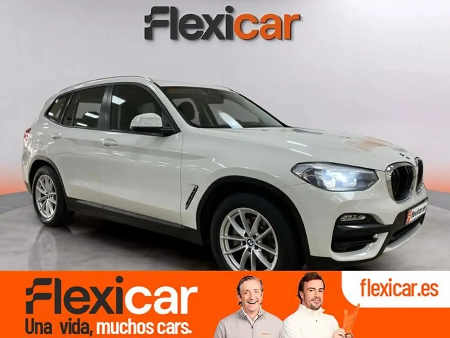 BMW X3 xDrive 20dA Blanc - 1