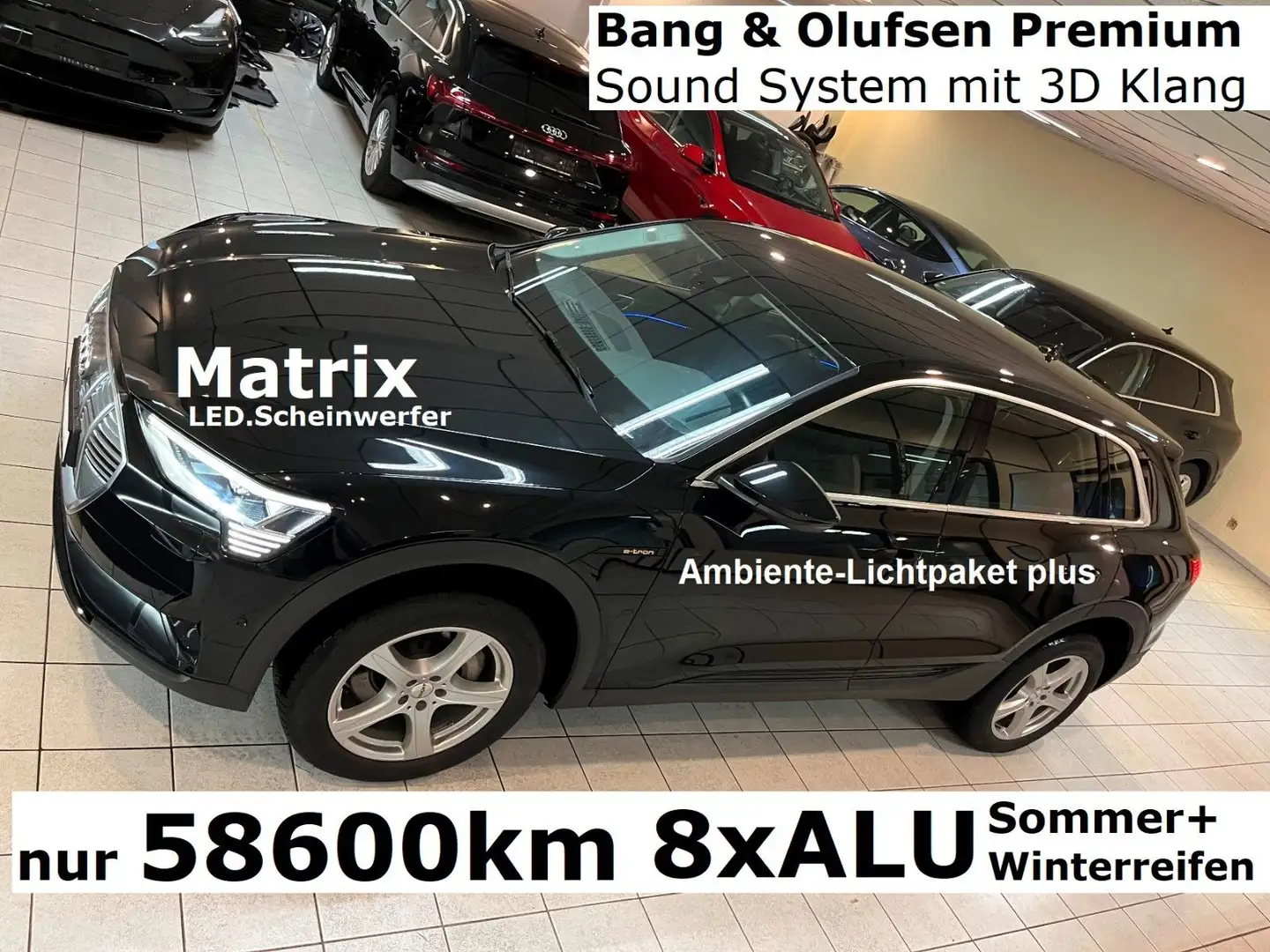 Audi e-tron 55+Matrix+Ambiente-plus+Bang & Olufsen 3D+ Schwarz - 1