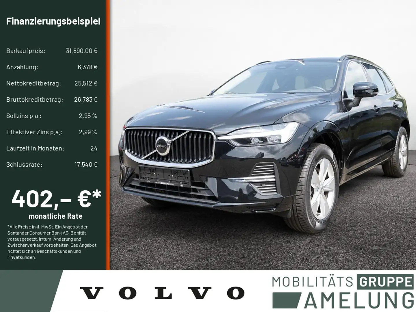 Volvo XC60 B4 B Core PDC KAMERA NAVI LED FACEL. Schwarz - 1