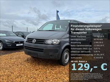 T5 Kasten-Kombi 2.0 TDI 9-SIT AHK KLIMA