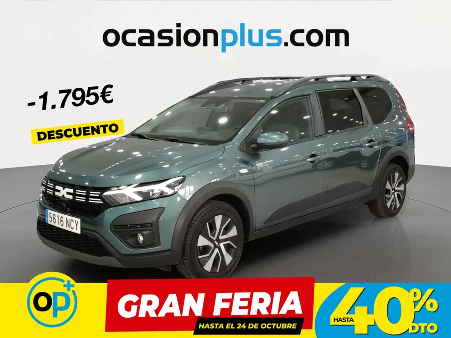Dacia Jogger 1.0 TCe Expression 81kW 7pl. Verde - 1