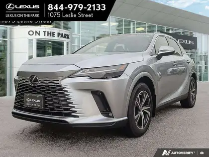 Silver 2026 Lexus RX Hybrid SUV / Crossover All-Wheel Drive Automatic
