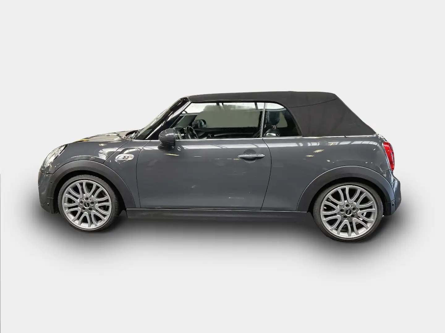 MINI Cooper S Cabrio 2.0 NAVI LEDER AIRCO VERW.ZETELS Grijs - 2