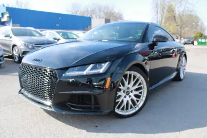 Black 2016 Audi TTS 2.0T quattro Coupe AWD Coupe All-Wheel Drive Automatic