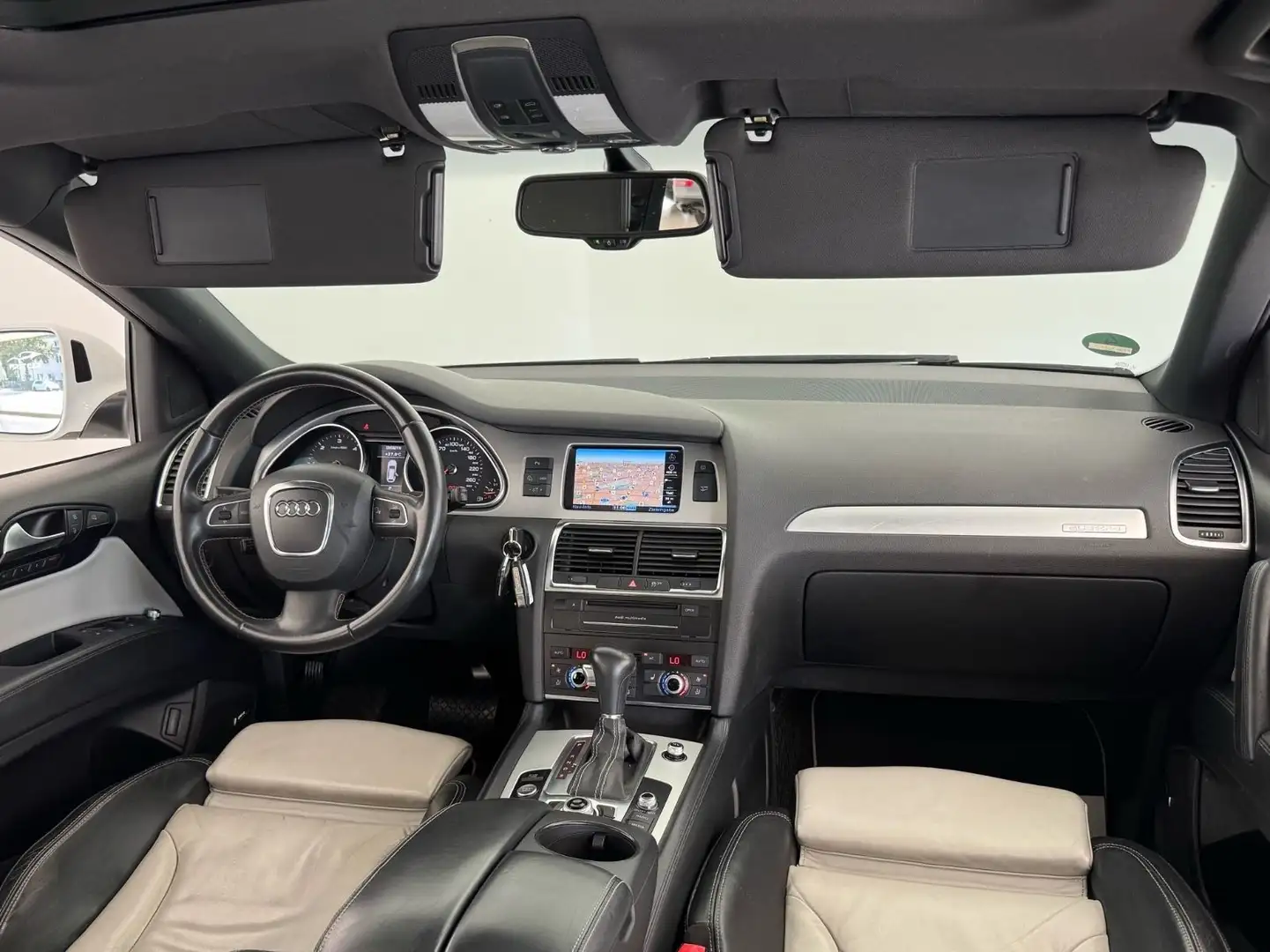 Audi Q7 4.2 V8 TDI Quattro S-Line 7-Sitzer|PANO|AHK| Weiß - 2
