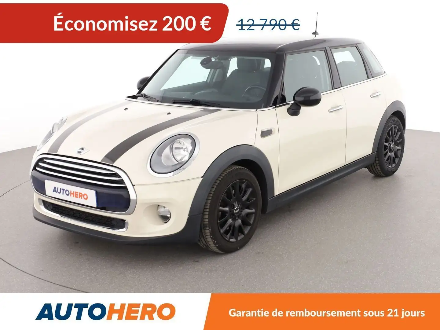 MINI Cooper Cooper Pack Chili BVA Beige - 1