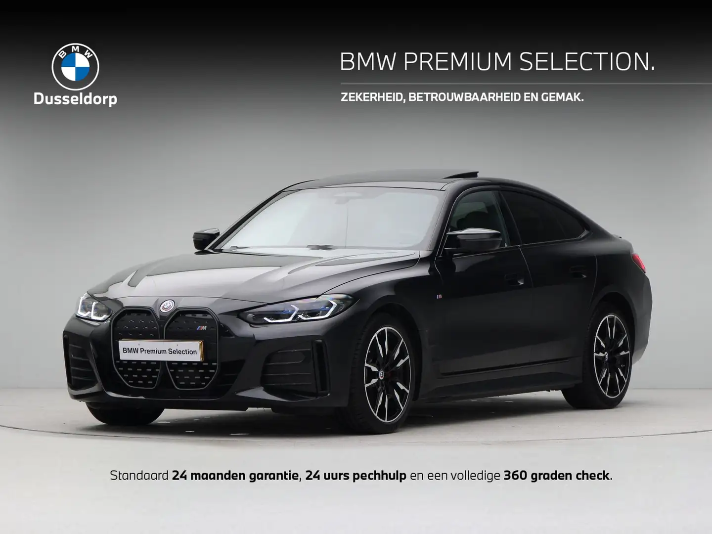 BMW i4 M50 High Executive 84 kWh Schwarz - 1