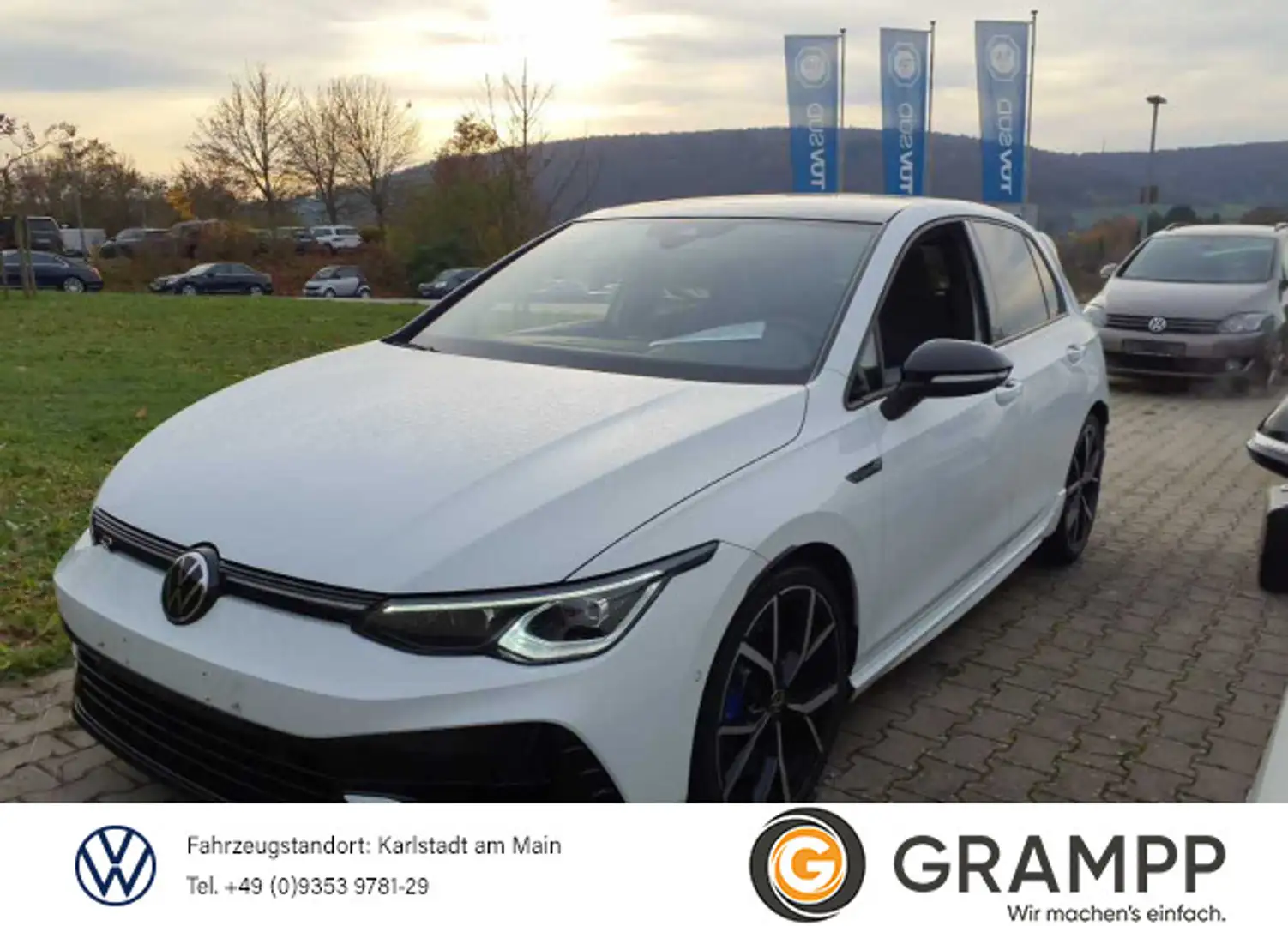 Volkswagen Golf "R" +R-PERFORMANCE+V-MAX+AKRAPOVIC+DCC+ Blanc - 1
