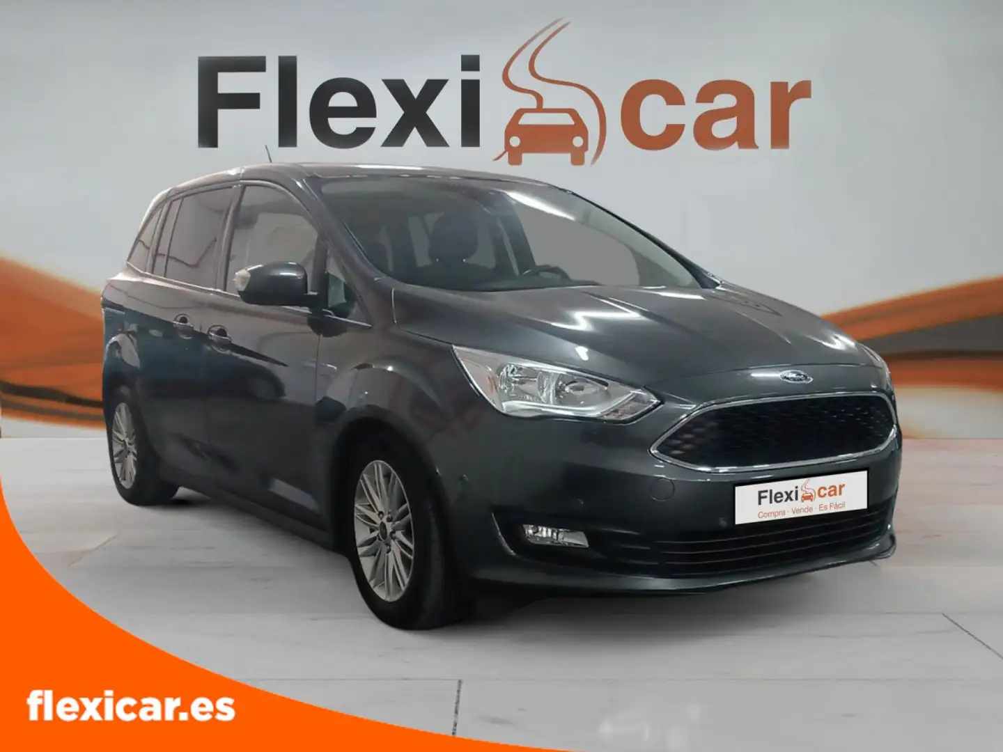 Ford C-Max 1.0 Ecoboost Auto-S&S Business 125 Gris - 2