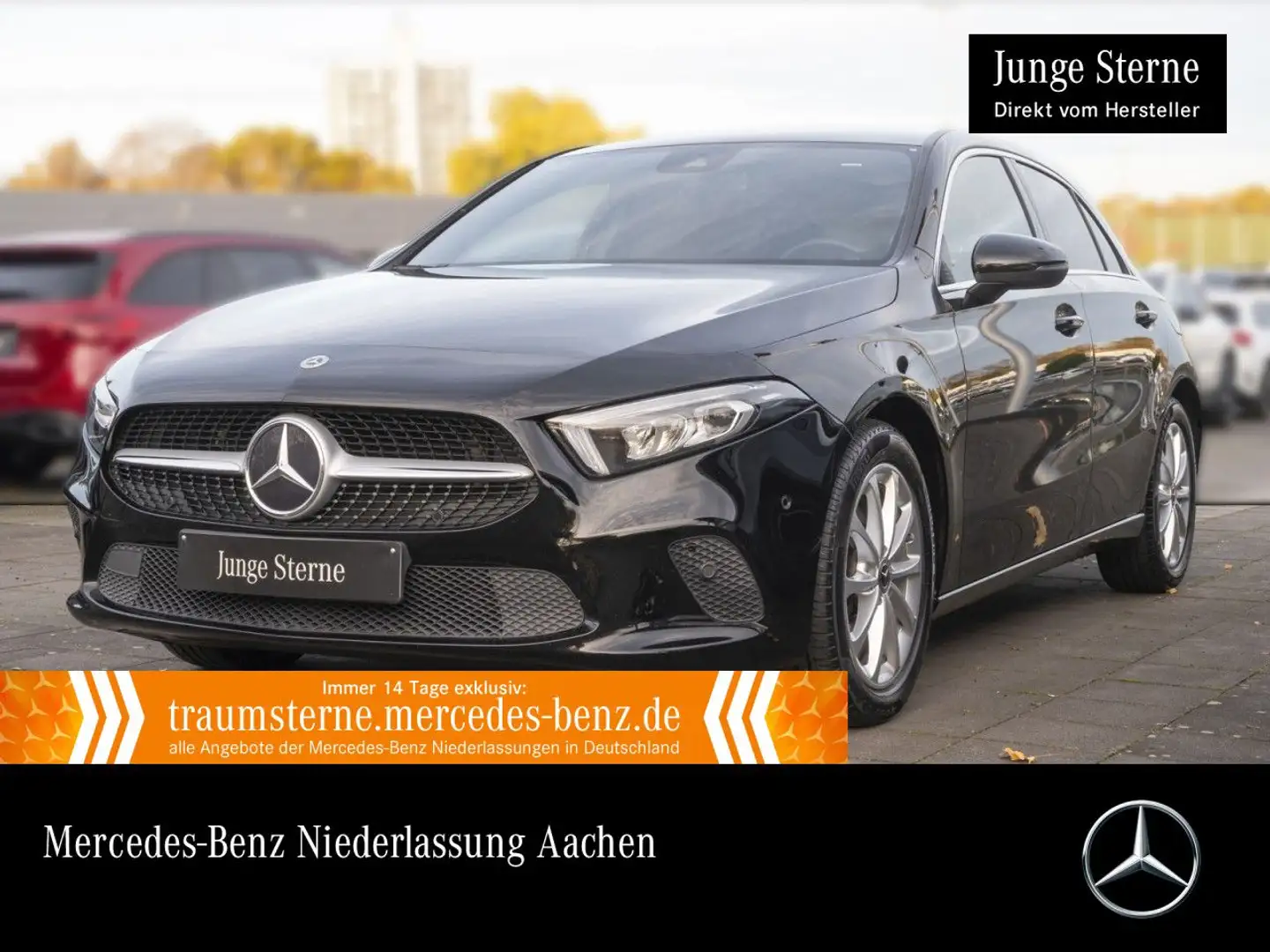 Mercedes-Benz A 180 PROGRESSIVE+LED+KAMERA+TOTW Schwarz - 1