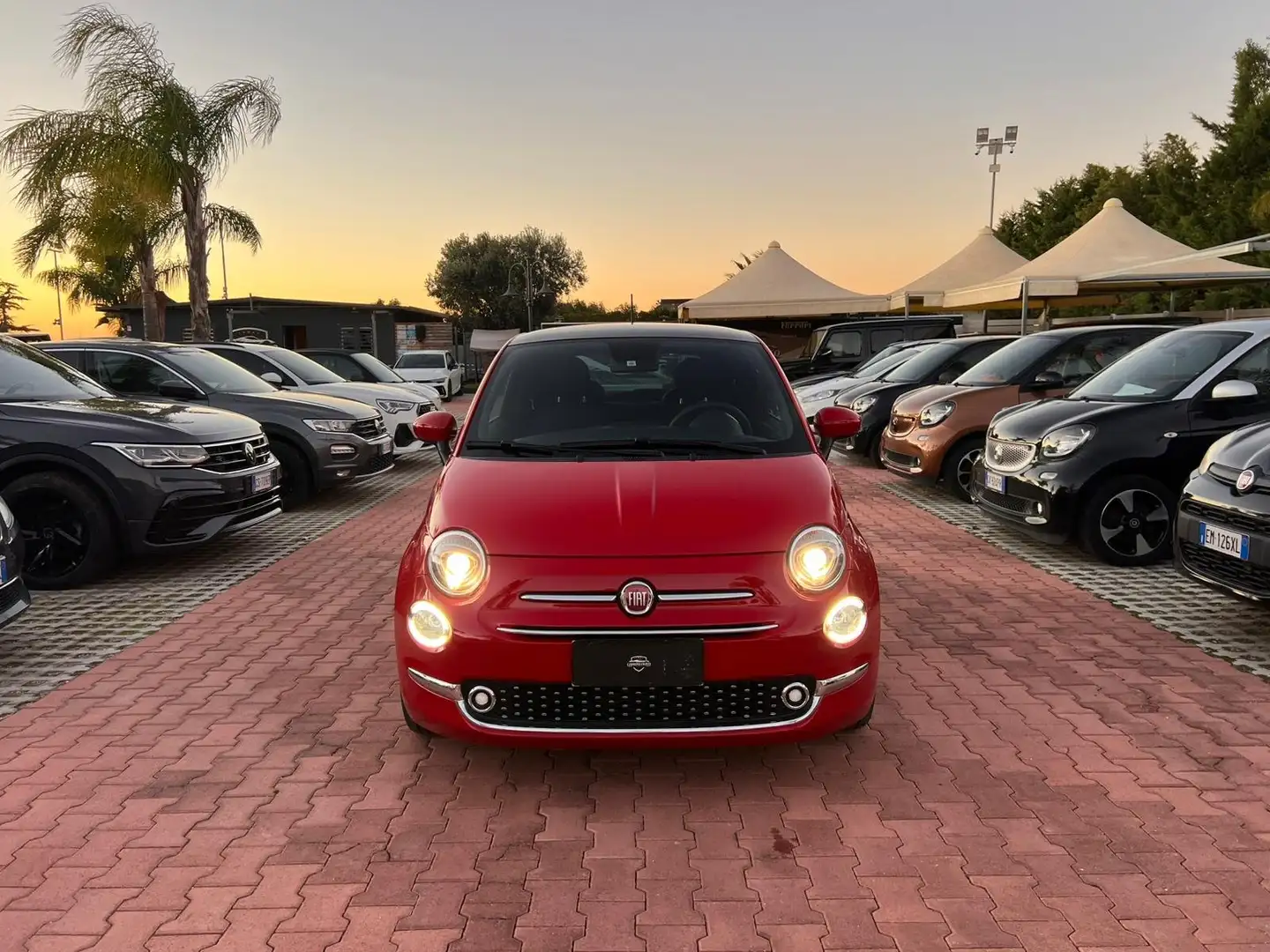 Fiat 500 500 1.0 hybrid Dolcevita 70cv Rosso - 2