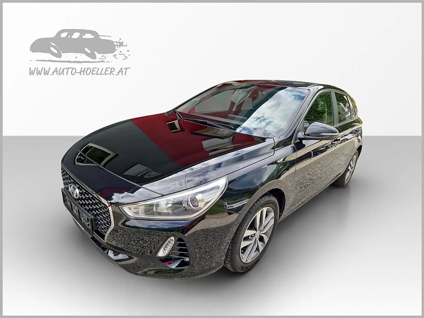 Hyundai i30 1,0 T-GDi Premium Start/Stopp Kamera*Navi*Sitzh... Schwarz - 2