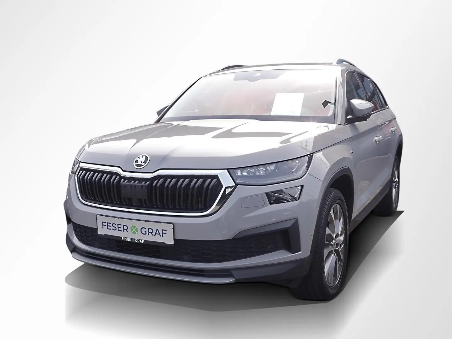 Skoda Kodiaq Clever 2.0 TDI DSG 7-SITZE PANO LED NAVI Grau - 1