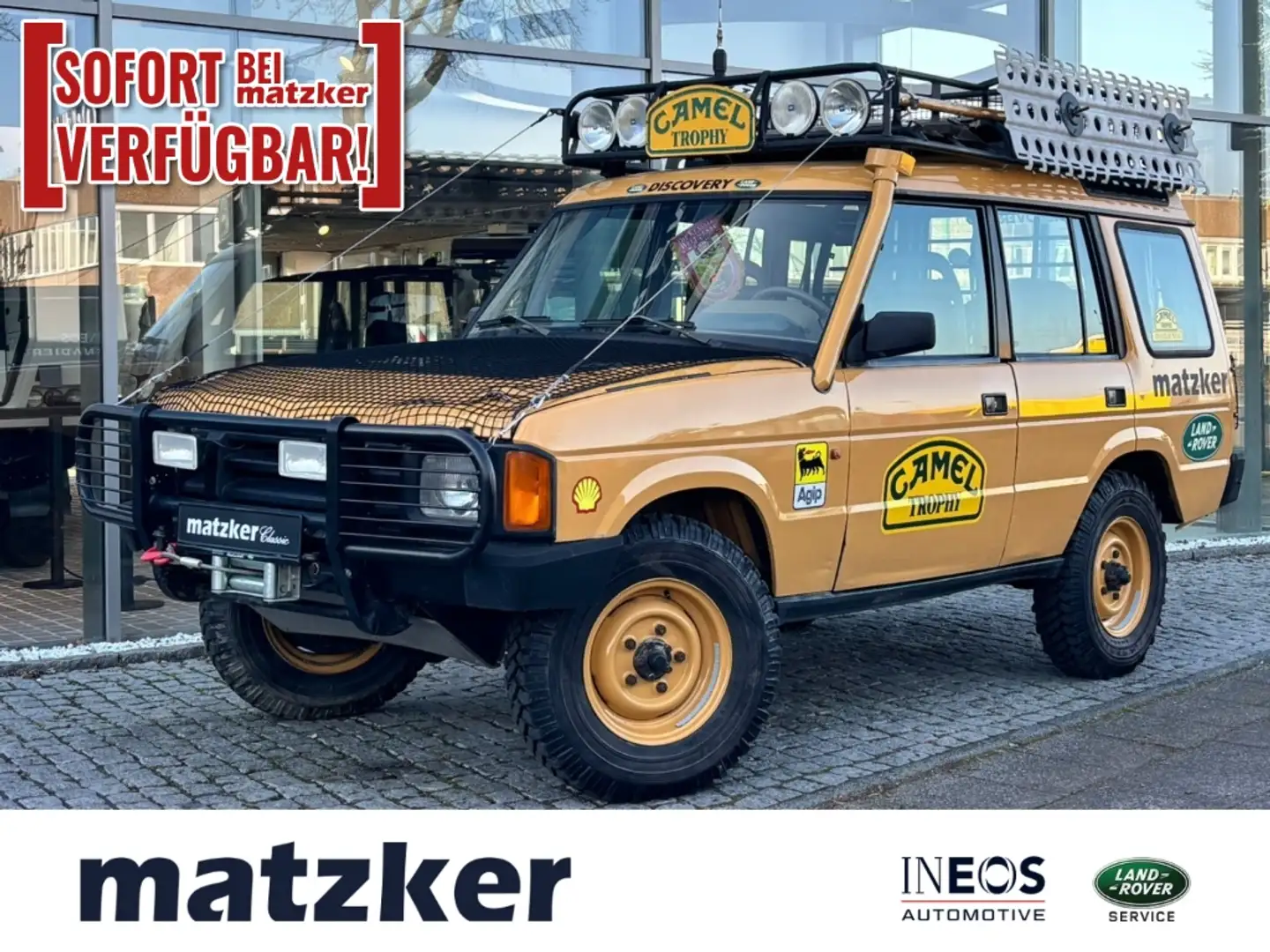 Land Rover Discovery 1 2.5 200 TDI Camel Trophy 94 Galben - 1