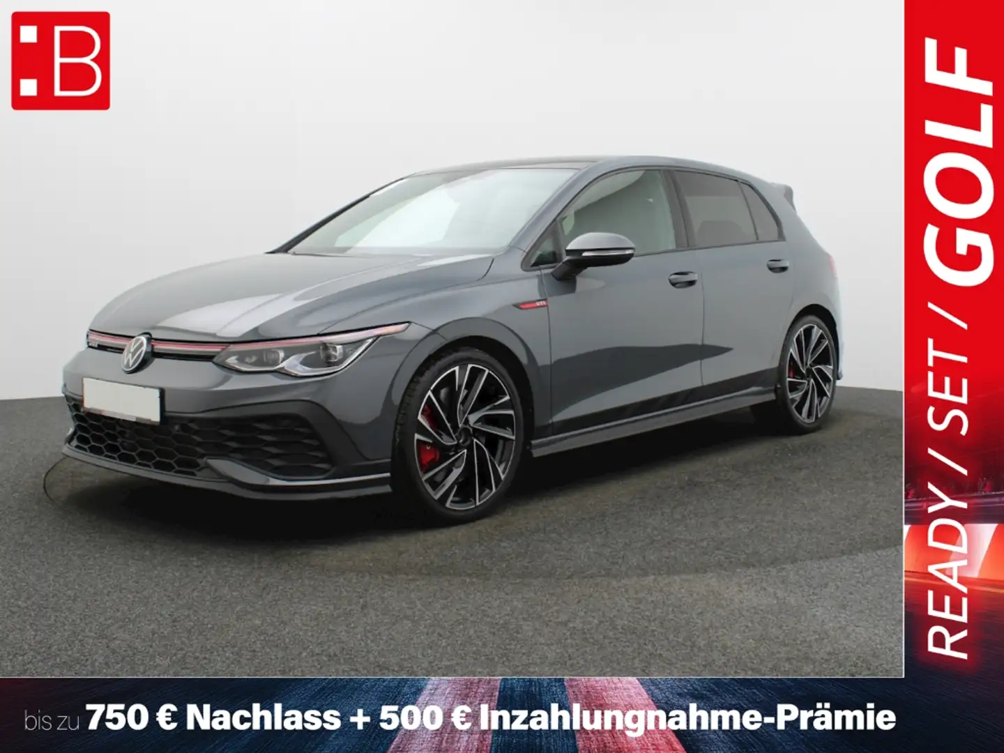 Volkswagen Golf GTI 8 2.0 TSI DSG Clubsport PANO IQ.LIGHT 19 ADELAIDE Grau - 1
