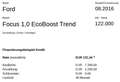Ford Focus Trend 1,0 EcoBoost Titanium *Winter-Paket* Tempomat* Multimediasystem* Grau - thumbnail 17