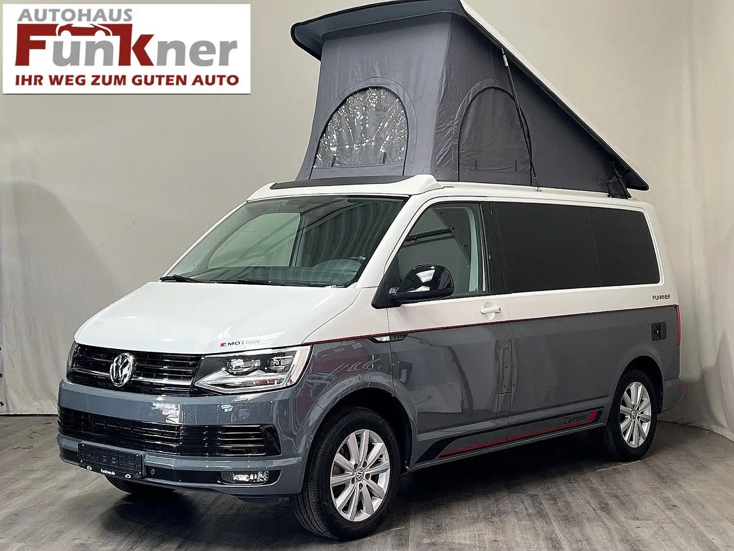 Volkswagen T6 CAMPER AUFSTELLDACH KEIN CALIFORNIA 4MOTION Blanc - 1