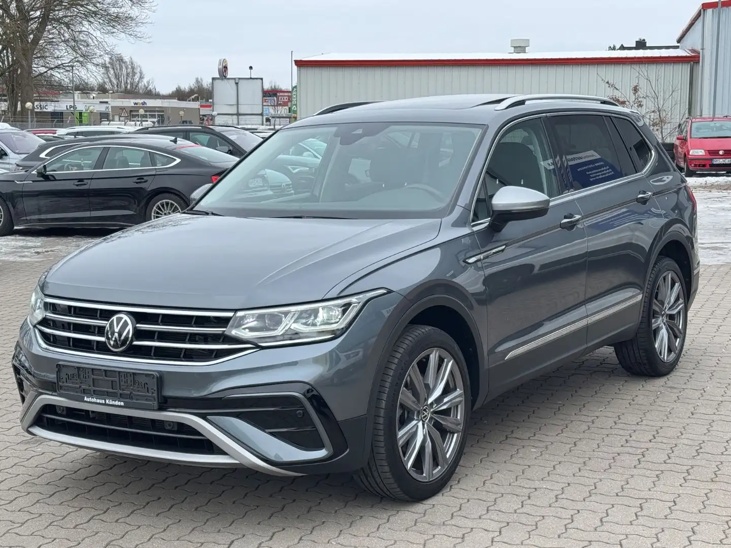 Volkswagen Tiguan Allspace Tiguan  Elegance 2.0 TDI 4Motion°Pano°StdHz°RFK° Gris - 1